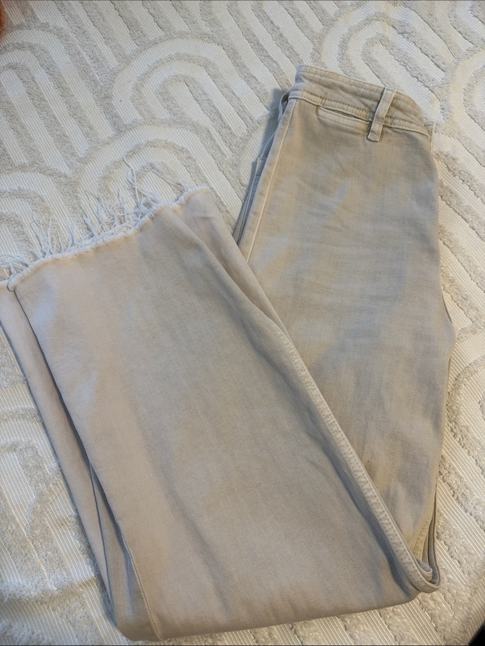 Mango catherine high rise culotte denim